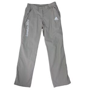 Adidas London 2012 Beige Pants Size S Sportswear Olympic Athleisure